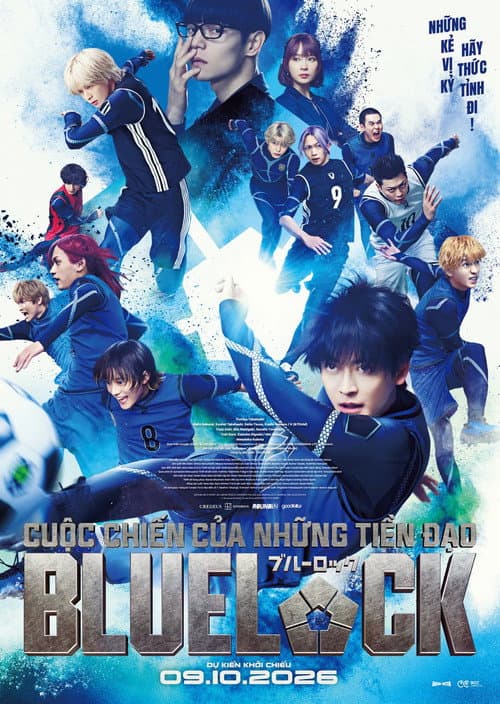 Poster phim Blue Lock: Cuộc Chiến Của Những Tiền Đạo