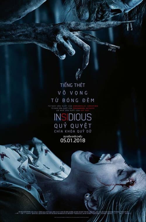 Poster phim Quỷ Quyệt IV: Chìa Khóa Quỷ Dữ