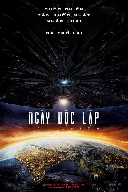Poster phim Ngày Độc Lập: Tái Chiến