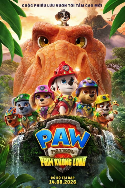 Poster phim PAW Patrol: Phim Khủng Long