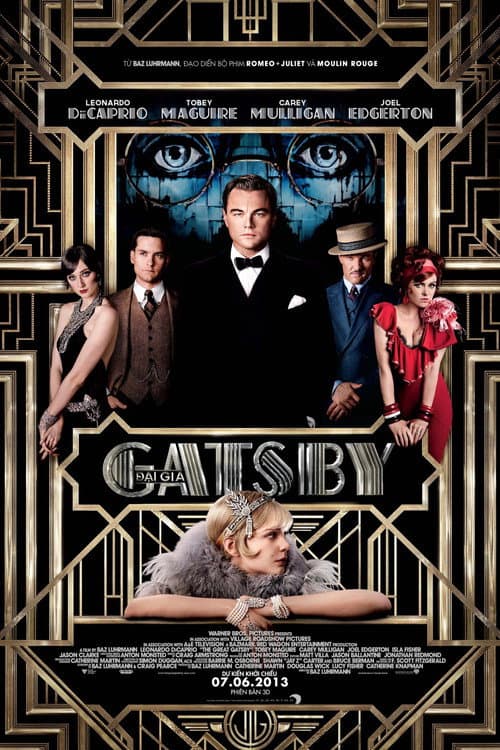 Poster phim Gatsby Vĩ Đại