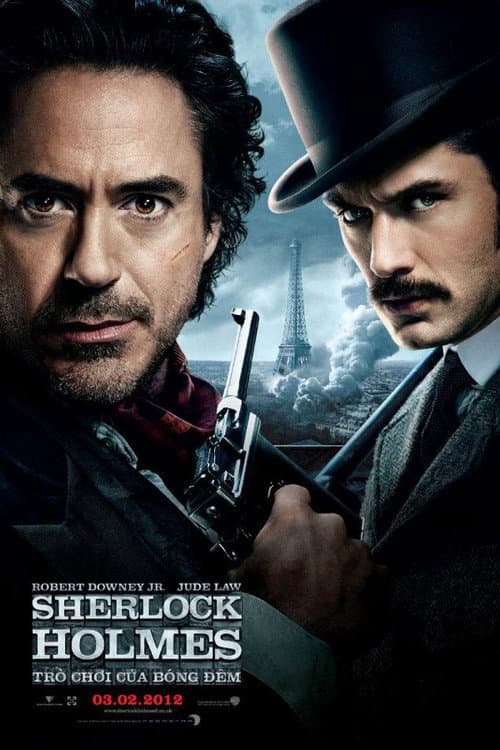 Poster phim Thám Tử Sherlock Holmes: Trò Chơi Của Bóng Đêm