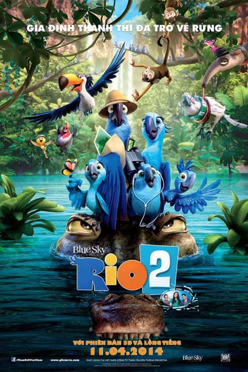 Poster phim Chú Vẹt Đuôi Dài 2