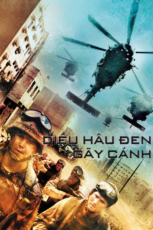Poster phim Diều Hâu Đen Gãy Cánh