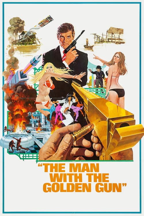 Poster phim Điệp Viên 007: Sát Thủ Với Khẩu Súng Vàng