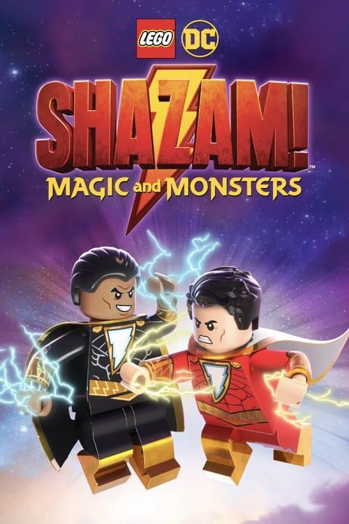 Poster phim LEGO DC: Shazam! Phép Thuật và Quái Vật