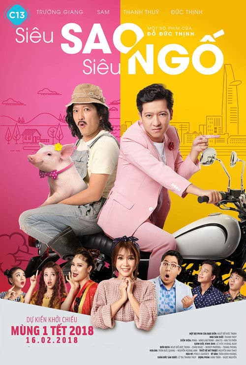 Poster phim Siêu Sao Siêu Ngố