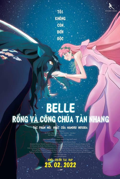 Poster phim Belle: Rồng và Công Chúa Tàn Nhang