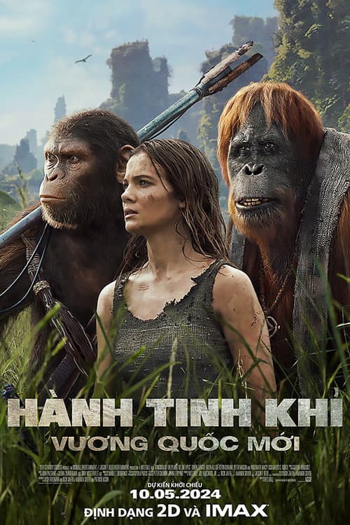 Poster phim Hành Tinh Khỉ: Vương Quốc Mới